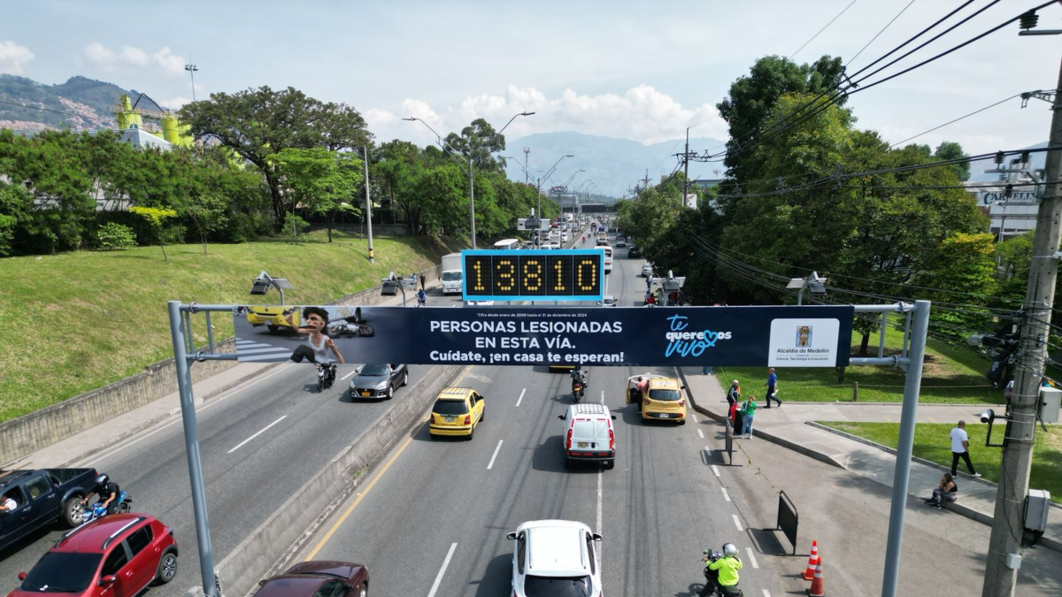 El plan que está frenando las muertes en las vías de Medellín: reportan reducción del 9 % en el primer trimestre del 2026