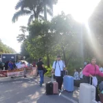 Santander está totalmente bloqueado por el paro nacional: no hay paso a Antioquia, Bogotá, Costa Caribe y los viajeros no pueden llegar al aeropuerto