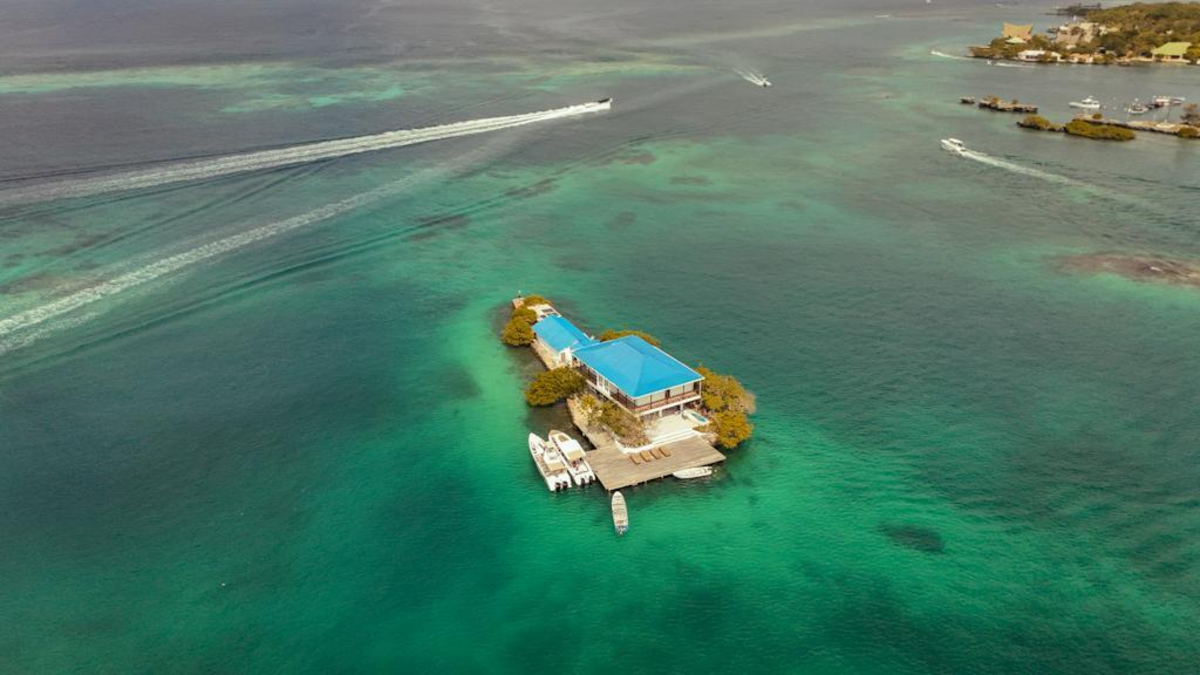 Fotos exclusivas de Isla Fiesta: baldío en Cartagena que millonario empresario se niega a devolver a nación y cuya demanda llegó a Consejo de Estado