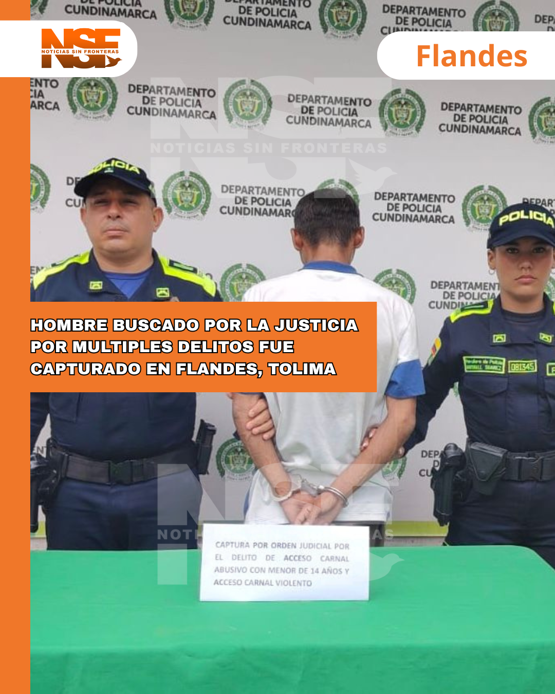 Capturan en Flandes a hombre requerido por delitos sexuales contra menor de edad