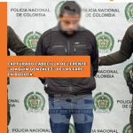 Capturan en Bogotá a alias “Marcos”, señalado cabecilla del Frente Joaquín González de las FARC