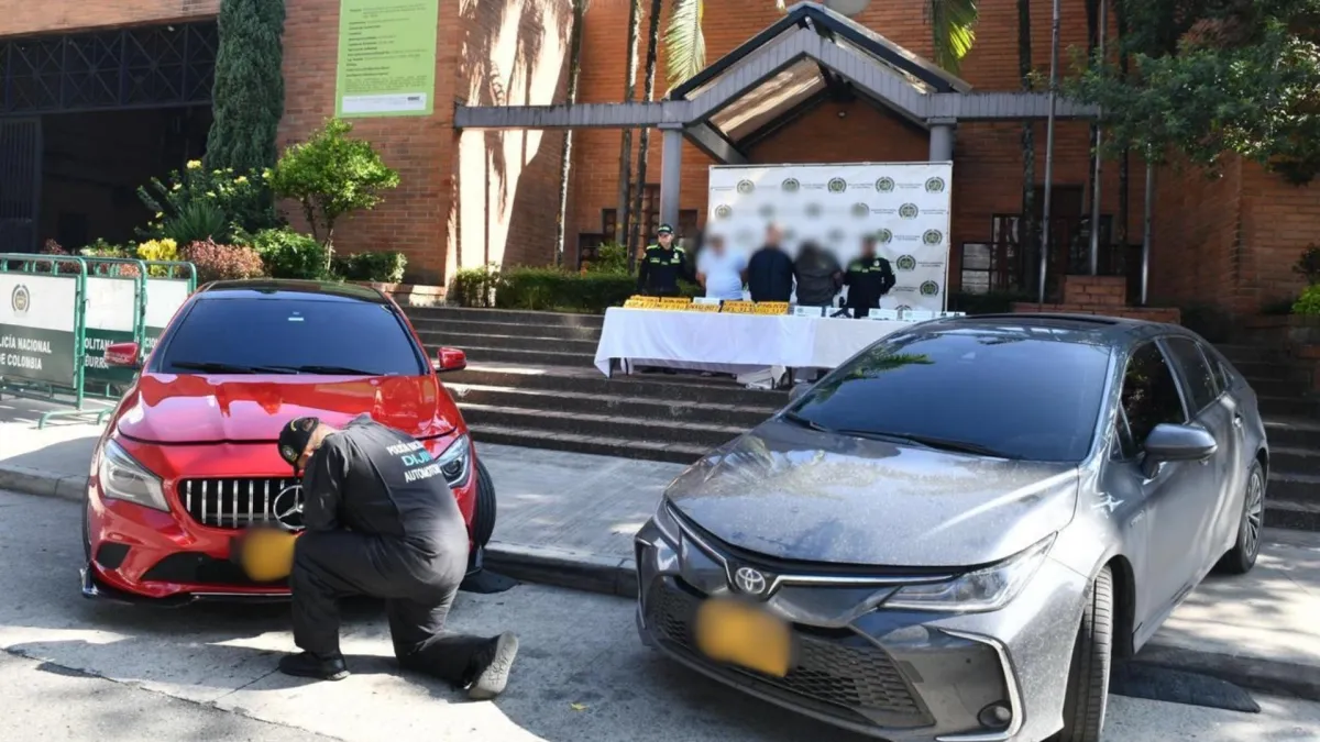 Esta es la sofisticada modalidad de hurto a través de la cual ‘Los Lisos’ hurtaron vehículos de lujo en Medellín avaluados en más de $1.400 millones