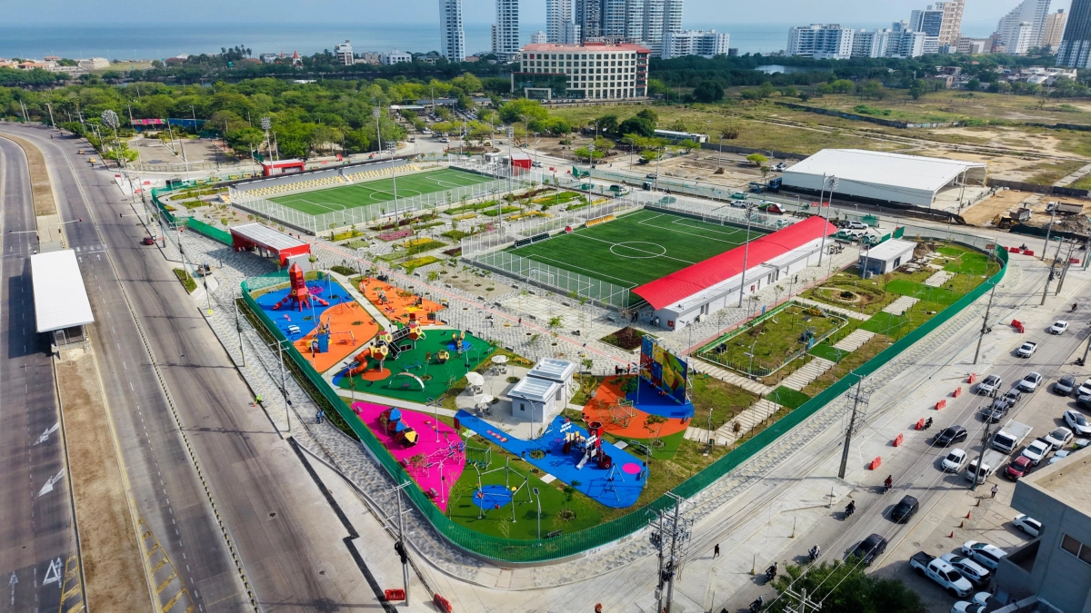 Distrito de Cartagena inaugura el complejo deportivo y familiar Nuevo Chambacú, y amplía atracciones para locales y turistas en el Centro Histórico