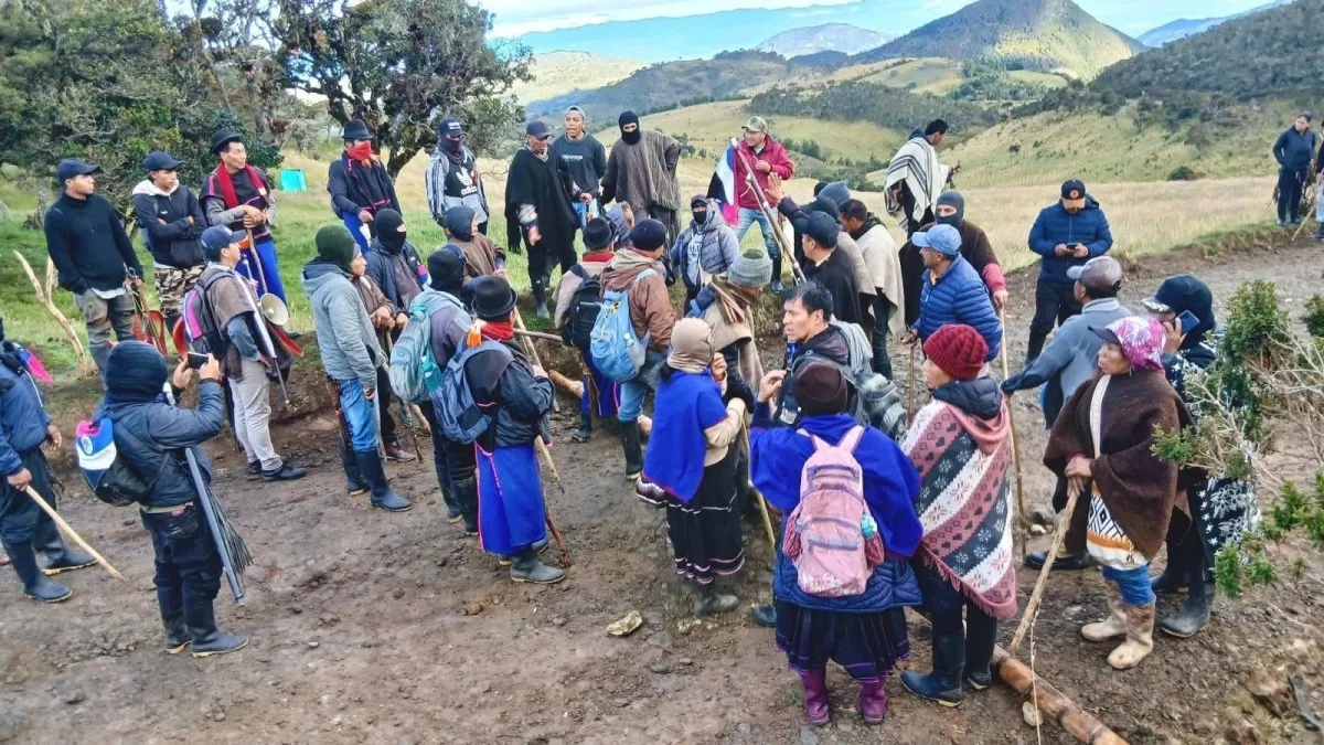 Tensión en Silvia, Cauca: disputa territorial entre miembros de los pueblos misak y nasa deja a un líder indígena muerto