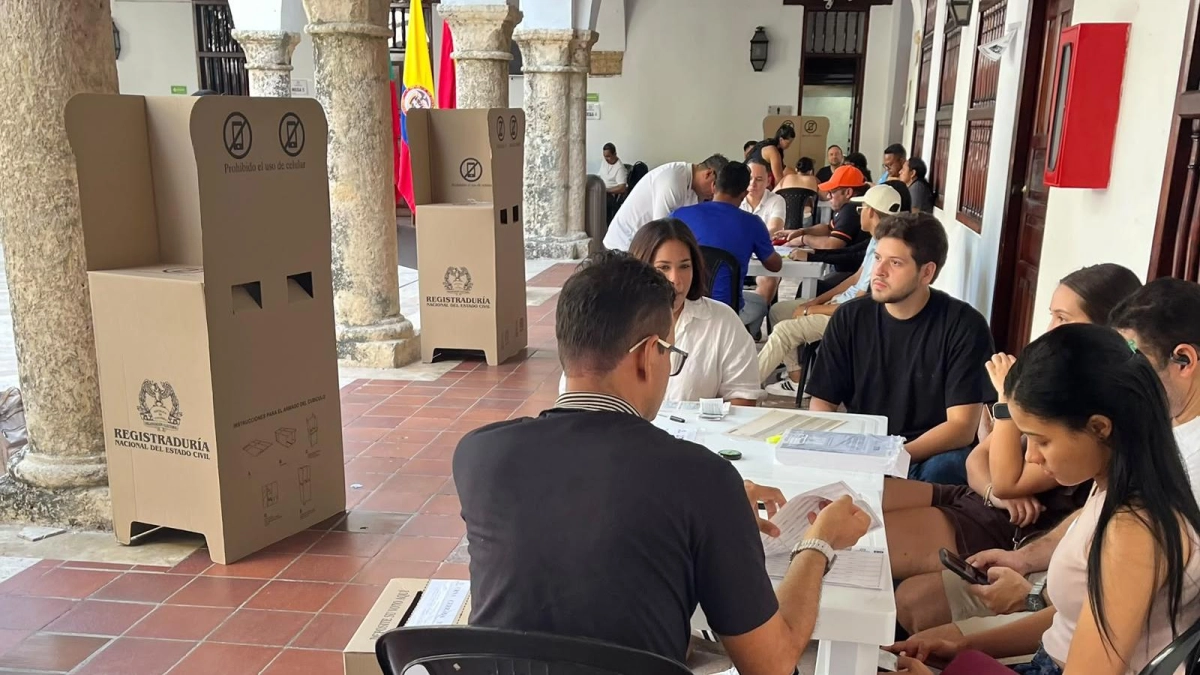Radiografía de las urnas el domingo en Cartagena: abstención, publicidad política y fallas logísticas en primera vuelta de elecciones presidenciales