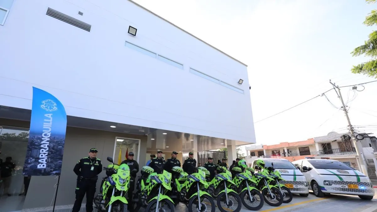 Barranquilla pone a funcionar la mega estación de policía en el Malecón de Rebolo: busca descongestionar otras estaciones en el suroriente