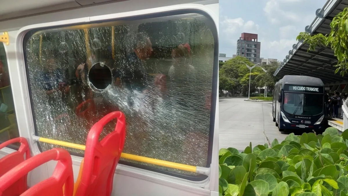 Transmetro en alerta: 30 ataques vandálicos en lo corrido del año; cada vehículo dañado deja sin movilidad a cerca de 1.600 usuarios del sistema