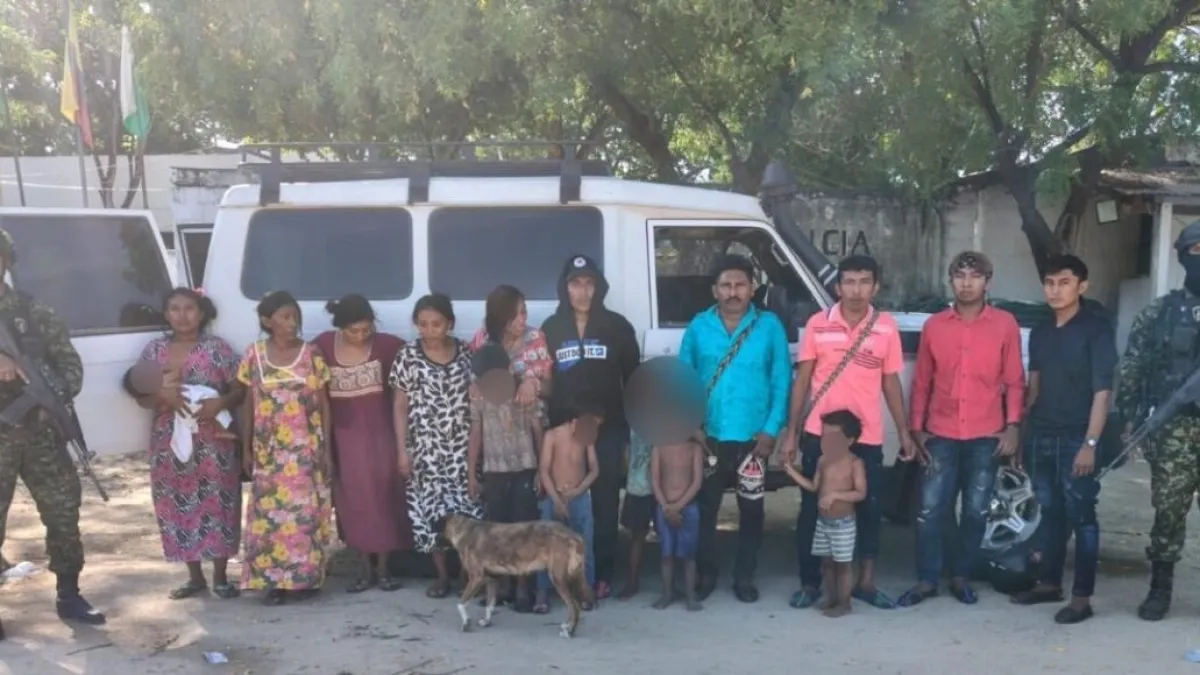 Ejército rescata a 17 indígenas retenidos hace dos semanas en La Guajira: una bebé murió y otra menor resultó herida en medio de disputa entre clanes
