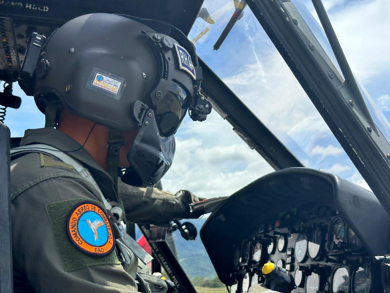 Capacidades aéreas respaldan la seguridad y el normal desarrollo de la jornada electoral