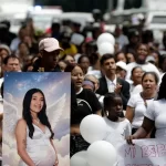 María Camila Potosí: comunidad marchó en el sur de Cali para exigir justicia y claridad sobre la bebé que esperaba