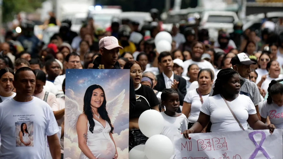 María Camila Potosí: comunidad marchó en el sur de Cali para exigir justicia y claridad sobre la bebé que esperaba