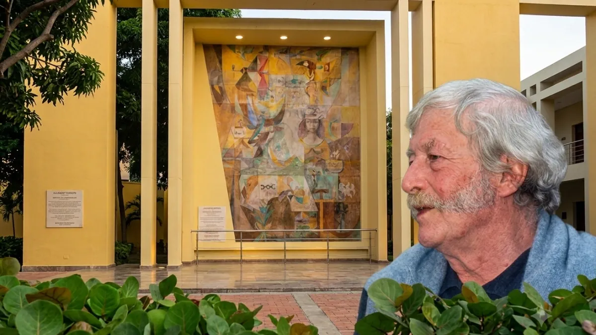 El mural que retrató la Barranquilla de los años 50 cumple 70 años y entra a la Ruta Obregón