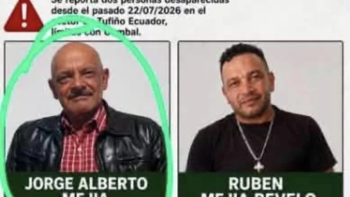 Hallan asesinados a tres hombres reportados como desaparecidos en la frontera con Ecuador: uno de ellos era hijo de una firmante de paz de Nariño