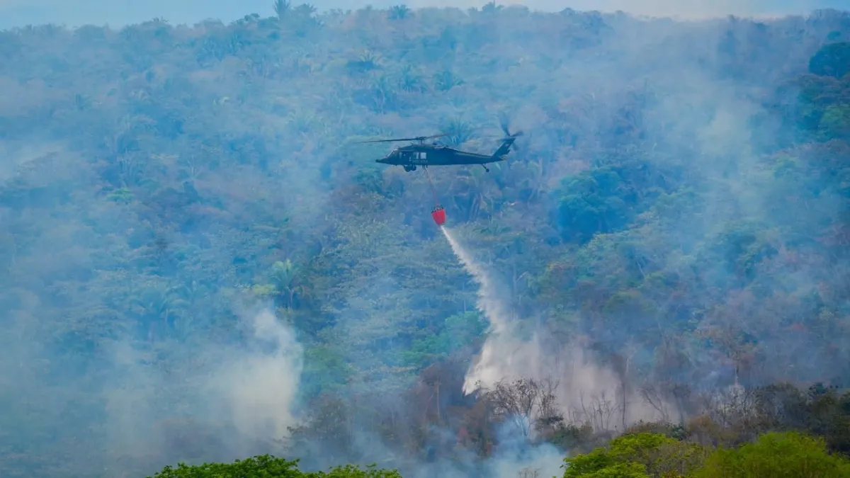 Tolima enfrenta doble tragedia: hay 38 incendios forestales a esta hora y el terremoto dejó 200 instituciones y más de mil viviendas afectadas