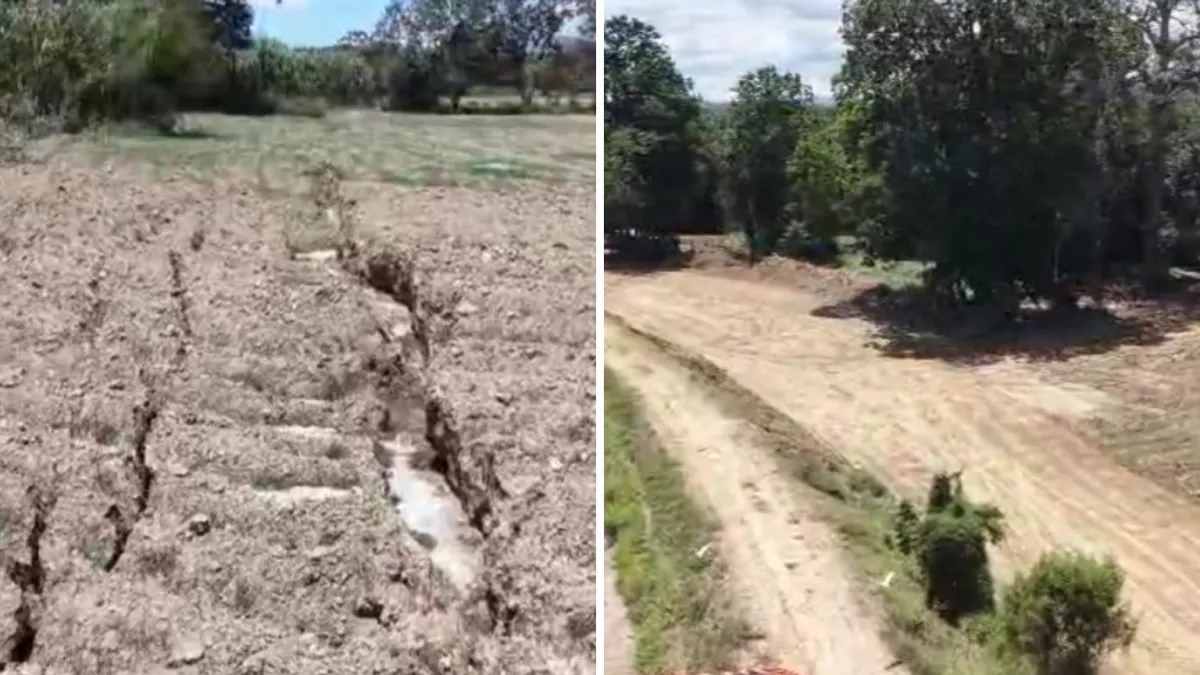Alerta en el norte del Valle del Cauca: video revela graves grietas en el dique clave que frena inundaciones en Roldanillo tras el terremoto de 7,4