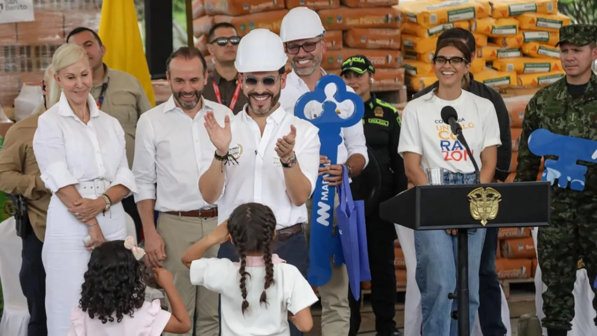 Ellas son las niñas que le pidieron casa al presidente Abelardo De La Espriella en Cali por el terremoto: ‘¡El corazón se me salía de la emoción!’