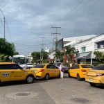 Conjuran paro de taxistas en el Aeropuerto de Cartagena, pero sigue la tensión por cuenta de las obras de ampliación en la terminal aérea