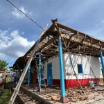 Más de mil toneladas de materiales ponen en marcha la reconstrucción de viviendas tras el terremoto en Antioquia