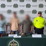 Tres integrantes del frente ‘Yair Bermúdez’ de las disidencias en el Valle del Cauca fueron capturados en Sevilla con armas y una granada