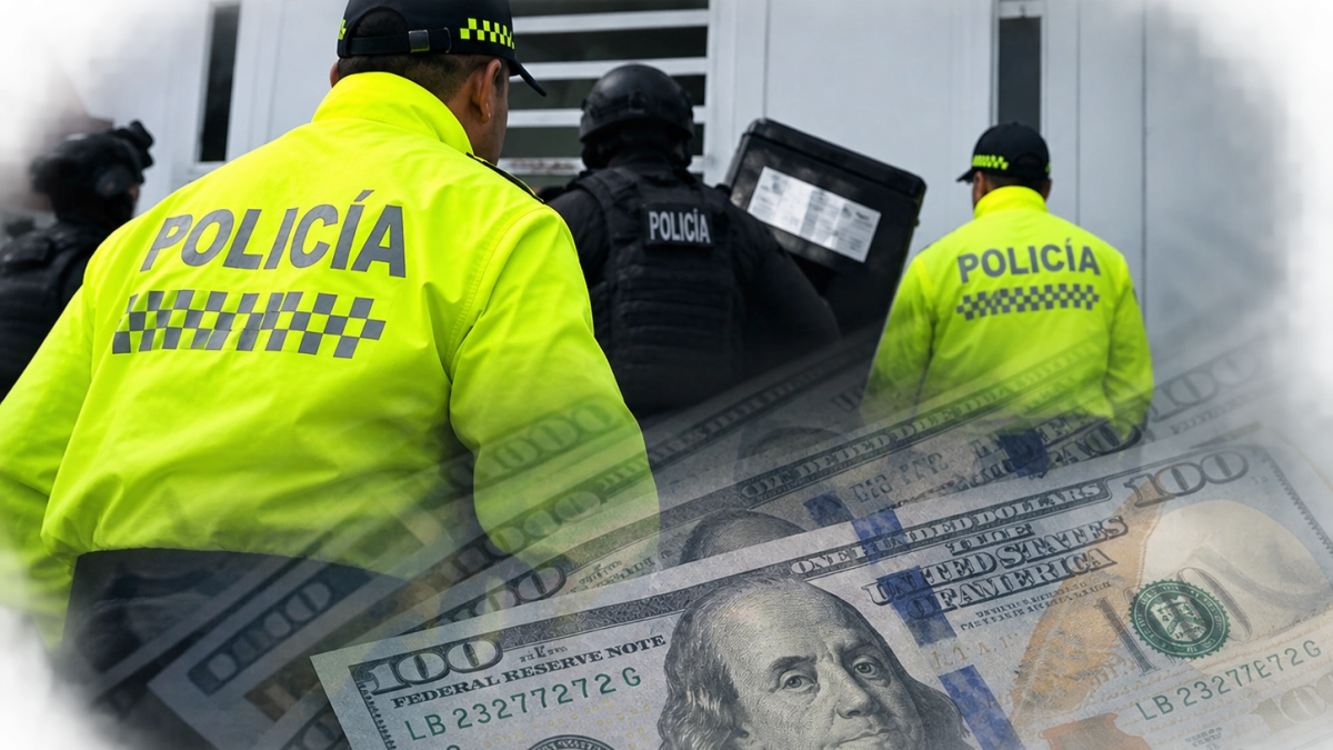 Así operaba el engranaje criminal que producía más de medio millón de dólares falsos en un taller litográfico de La Unión, Valle