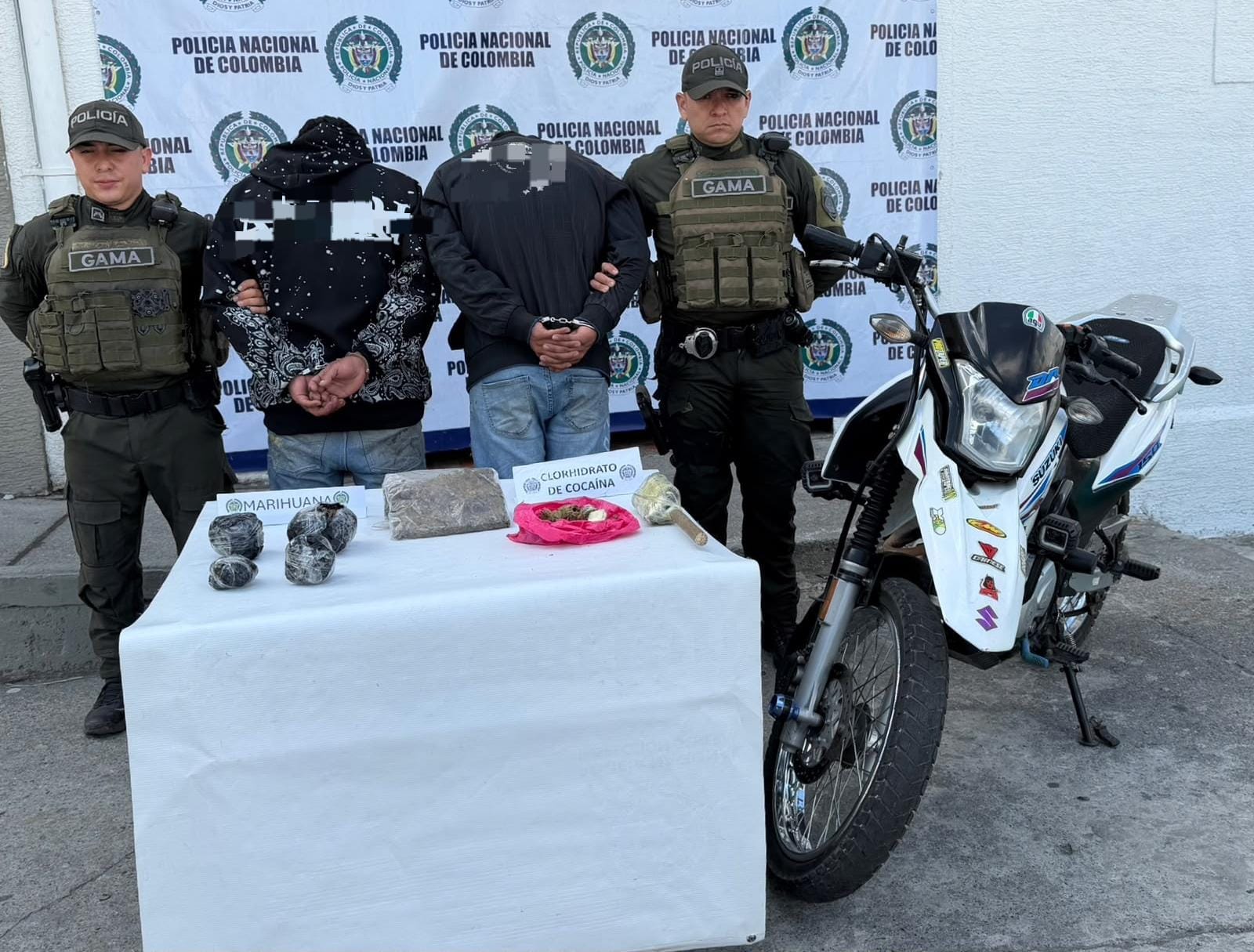 Capturados dos hombres que habrían intentado ingresar drogas a la cárcel Peñas Blancas de Calarcá